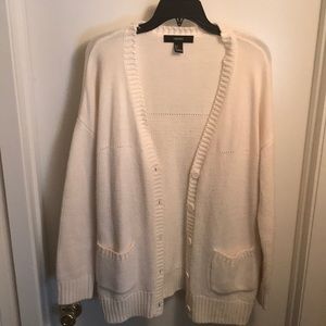 Cream cardigan